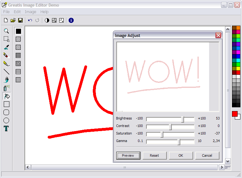 Image Editor 1.14 screenshot