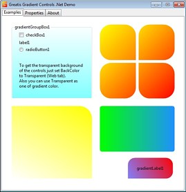 Gradient Controls for Visual Studio .Net (WinForms)