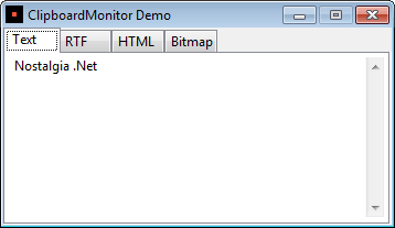 Clipboard Monitor Demo