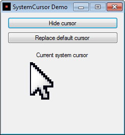 System Cursor Demo
