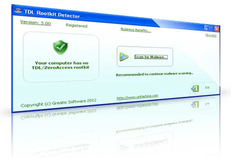 ZeroAccess rootkit detector