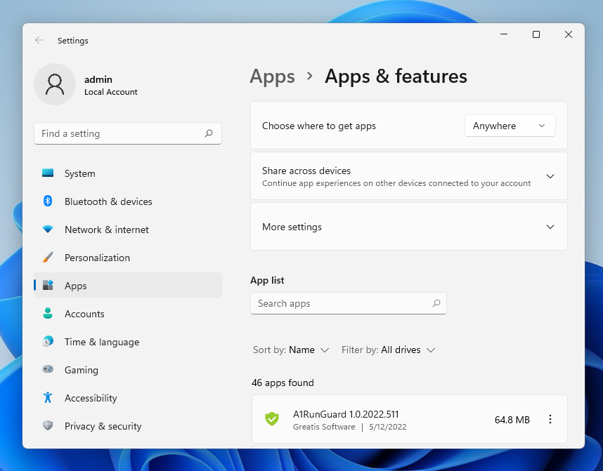 Деинсталлировать