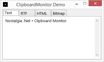 Clipboard Monitor Demo