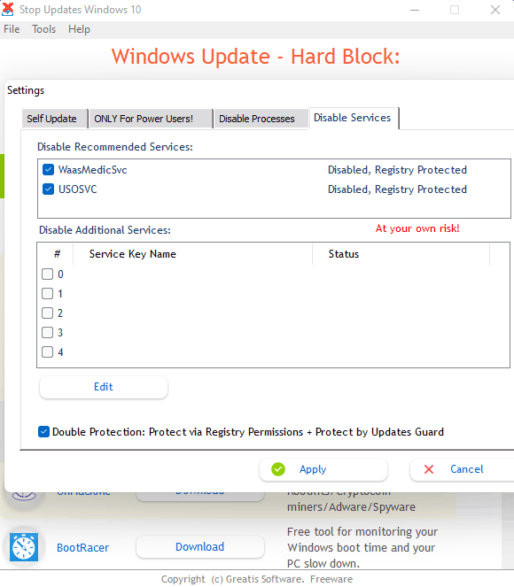 Windows Updates Block - Double Protection