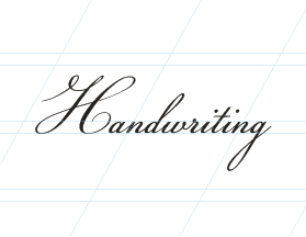 Advanced handwriting grid
