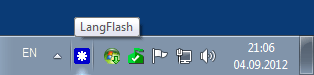 LangFlash tray icon